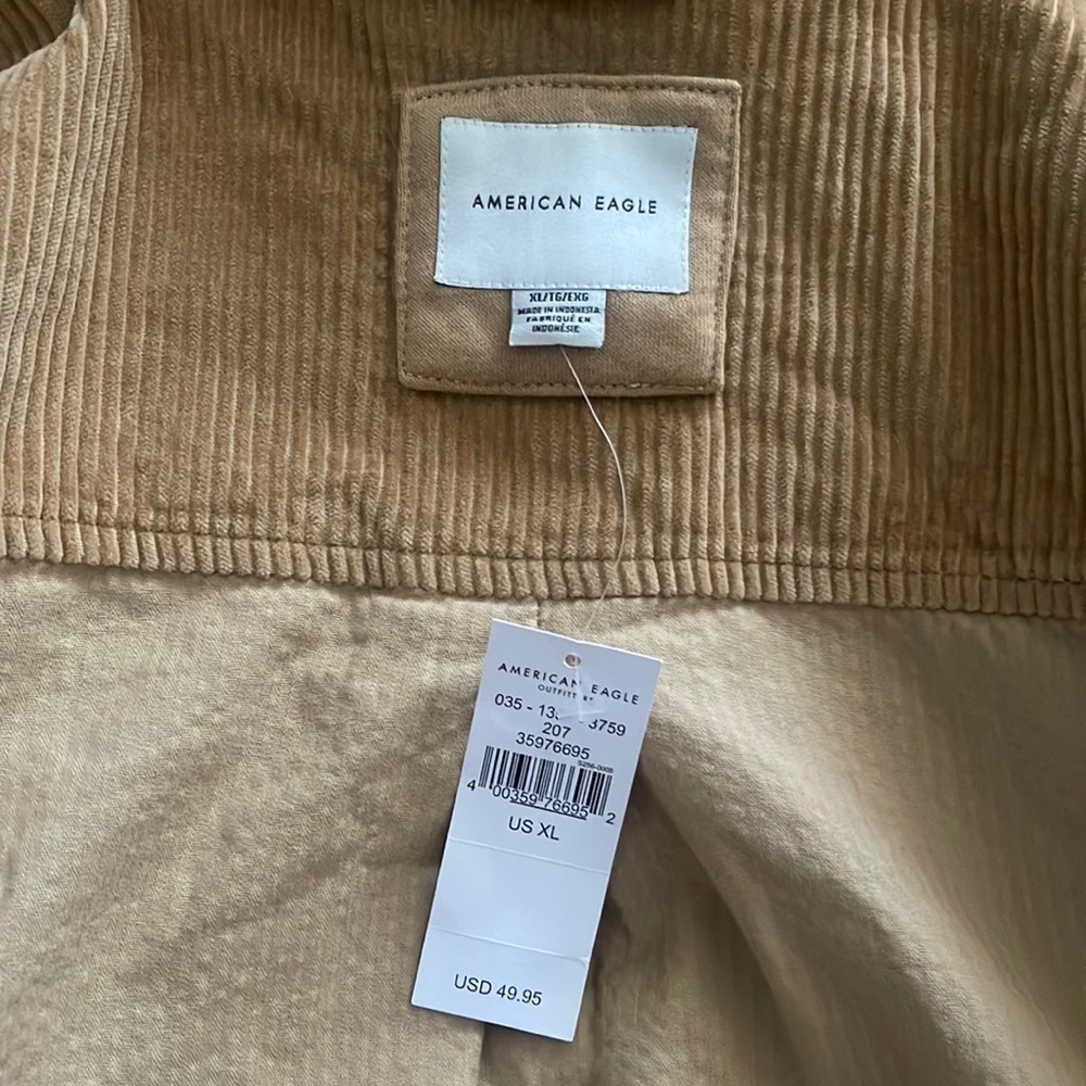 New American Eagle Button down jacket